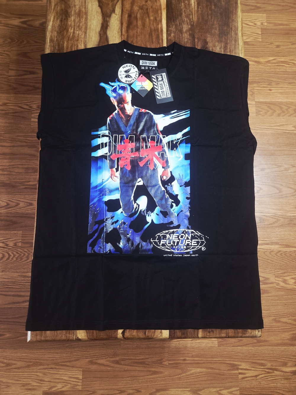 Steve Aoki's Dim Mak/Neon Future Collab Men's Tee